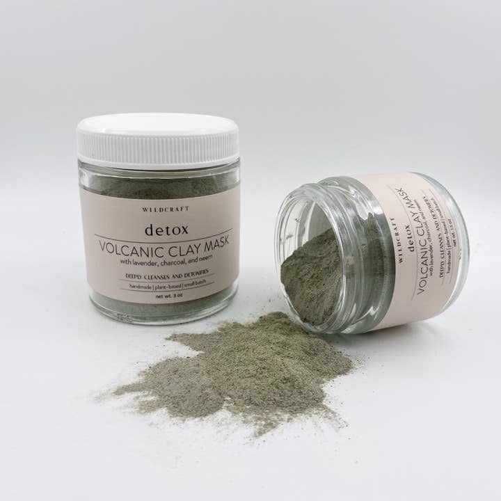 Wildcraft Birth and Botanicals - Wholesale Skincare Face Mask - Detox Herbal Volcanic Clay Mask1