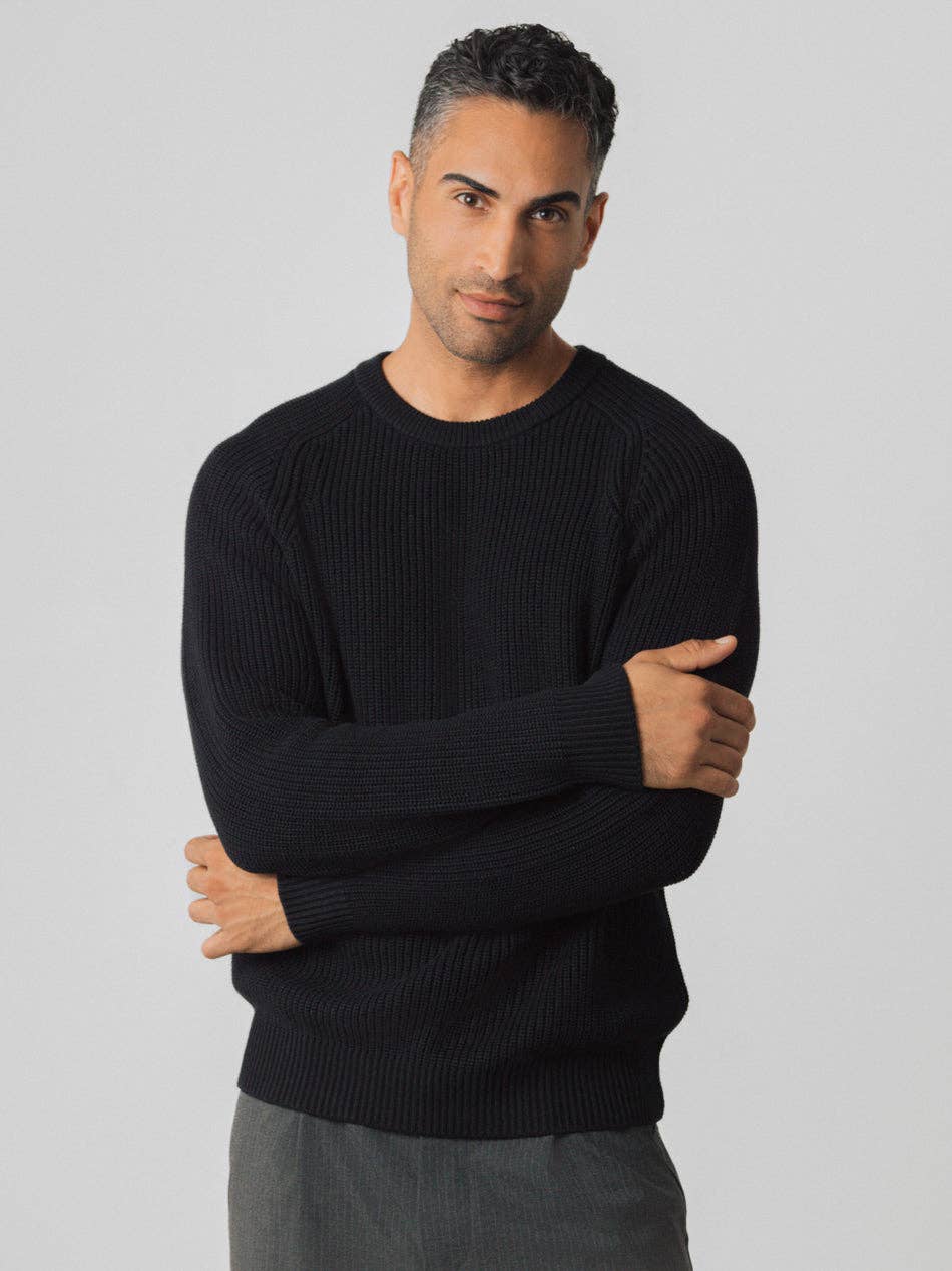 Honest Basics - Wholesale Knit Sweater - Men's - Heavy Knit Jumper Men11
