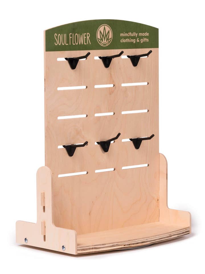 LIQUIDATION ! Présentoir de comptoir rotatif pour la vente par Soul Flower