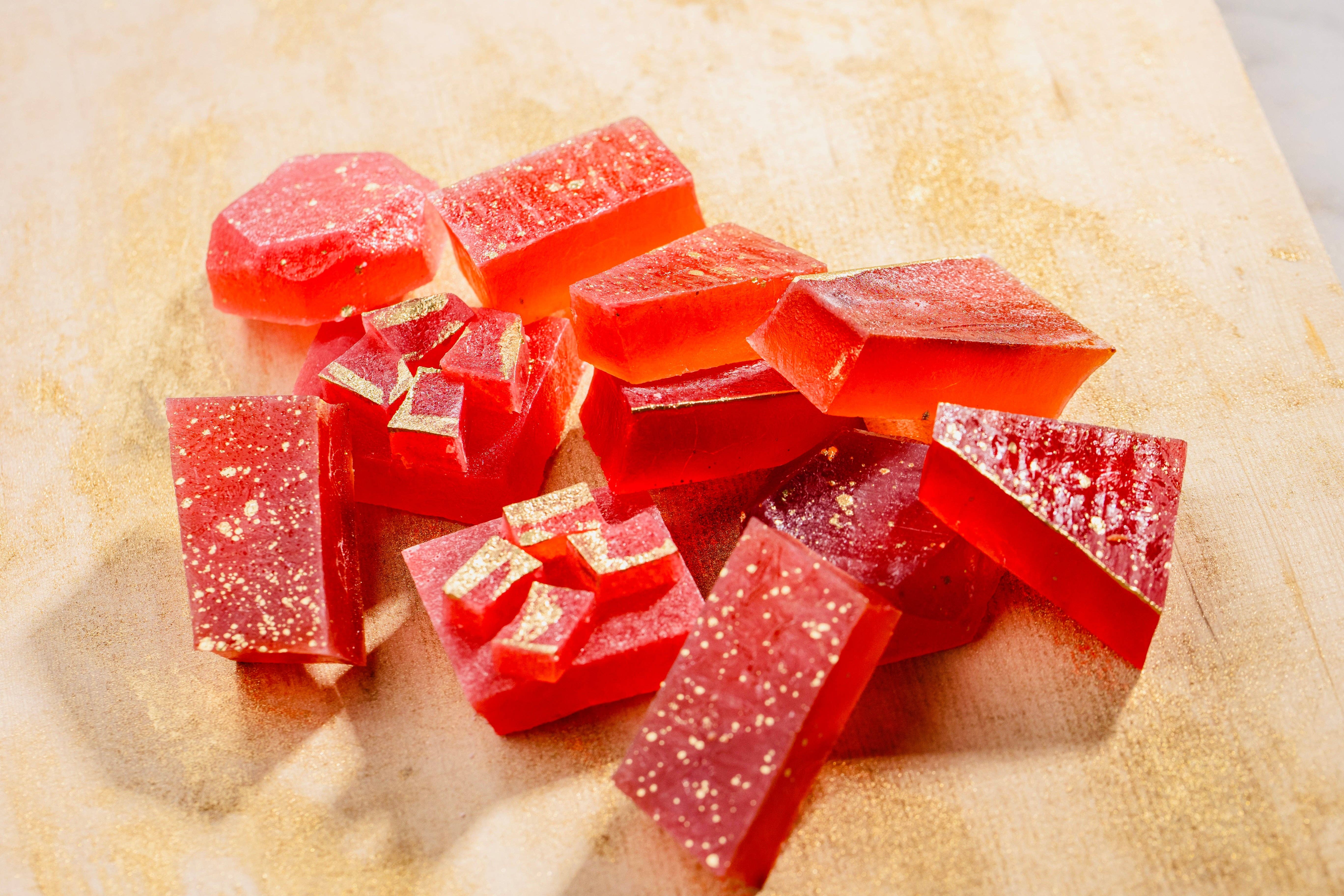 Silky Gem LLC - Vente Bonbons gélifiés - Rubellite à la fraise3