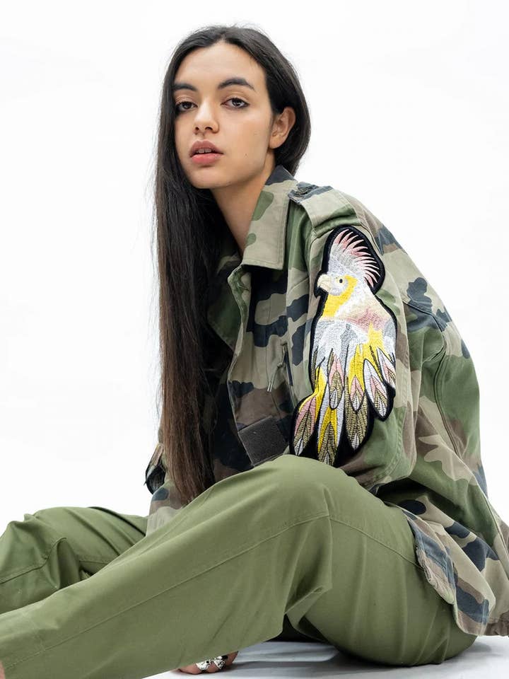 GIACCA F2 MANICA PAPPAGALLO RAG376EV per la vendita all'ingrosso da parte di Ragyard