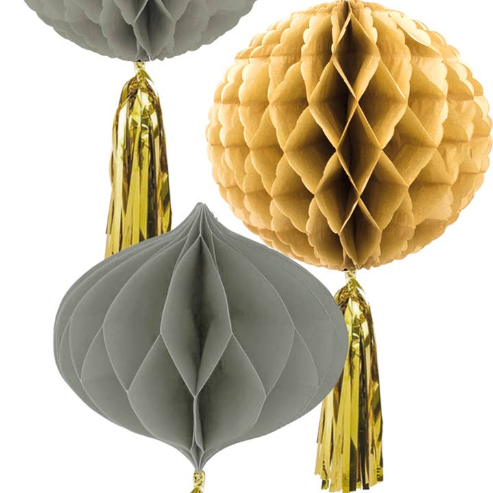 Honeycombs Golden Dawn - 3 pezzi per la vendita all'ingrosso da parte di Folat BV