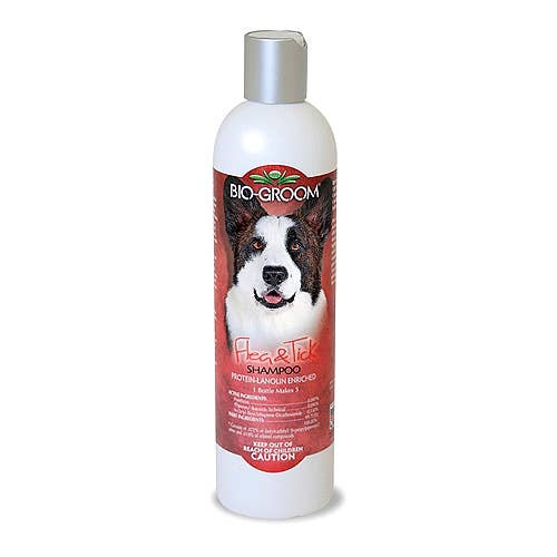 King Wholesale Pet Goods - Wholesale Pet Shampoo - Dog - BIO-GROOM Flea & Tick Shampoo 12oz