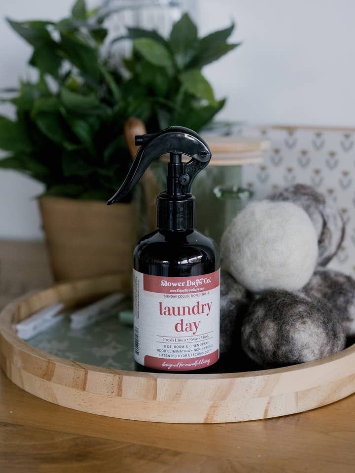 Laundry Day - Room & Linen Spray for wholesale by Slower Days Co.