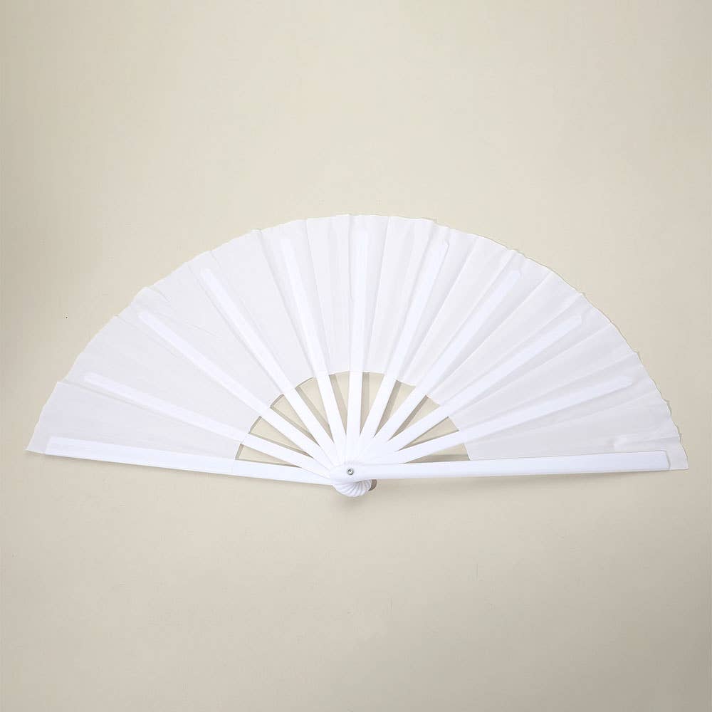 Sensibling Corp. - Wholesale Handheld Folding Fan - Plain Folding Line Dance Hand Fan4