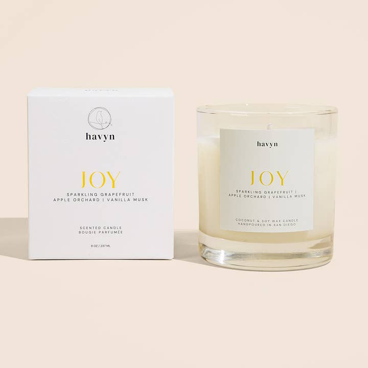 Fragrance 008: JOY Candle for wholesale by HAVYN