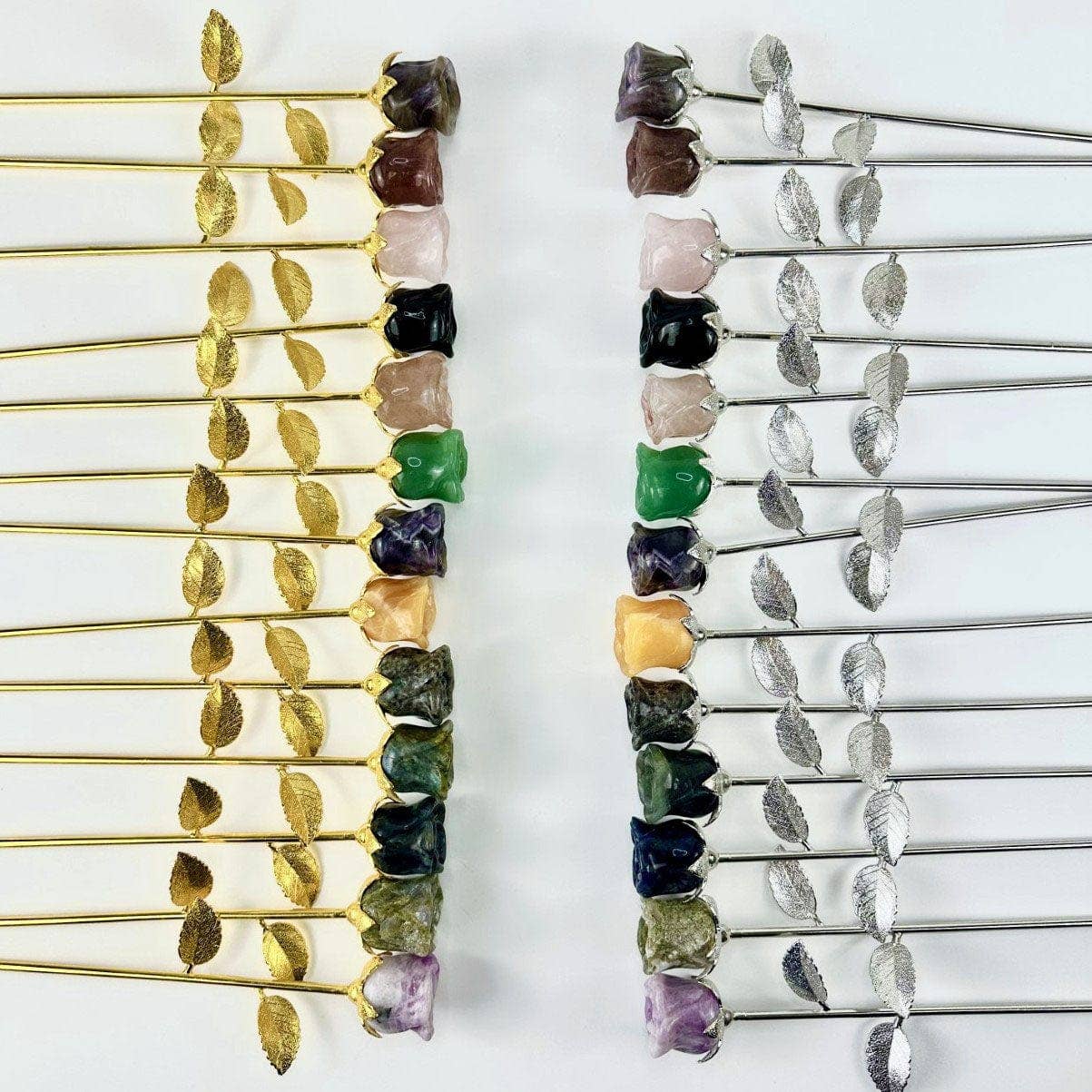 Rock Paradise - Wholesale Spiritual Stone/Crystal - Crystal Rose - Carved Stone -19