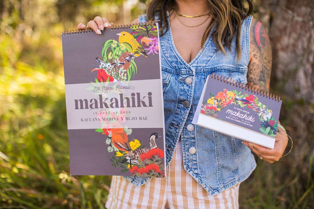 Bujo Bae - Wholesale Calendar - Makahiki Wall Calendar 2026: Bujo Bae x Kaulana Mahina2