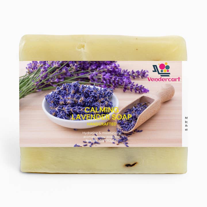Calming Lavender Soap for wholesale by Vendercartllc