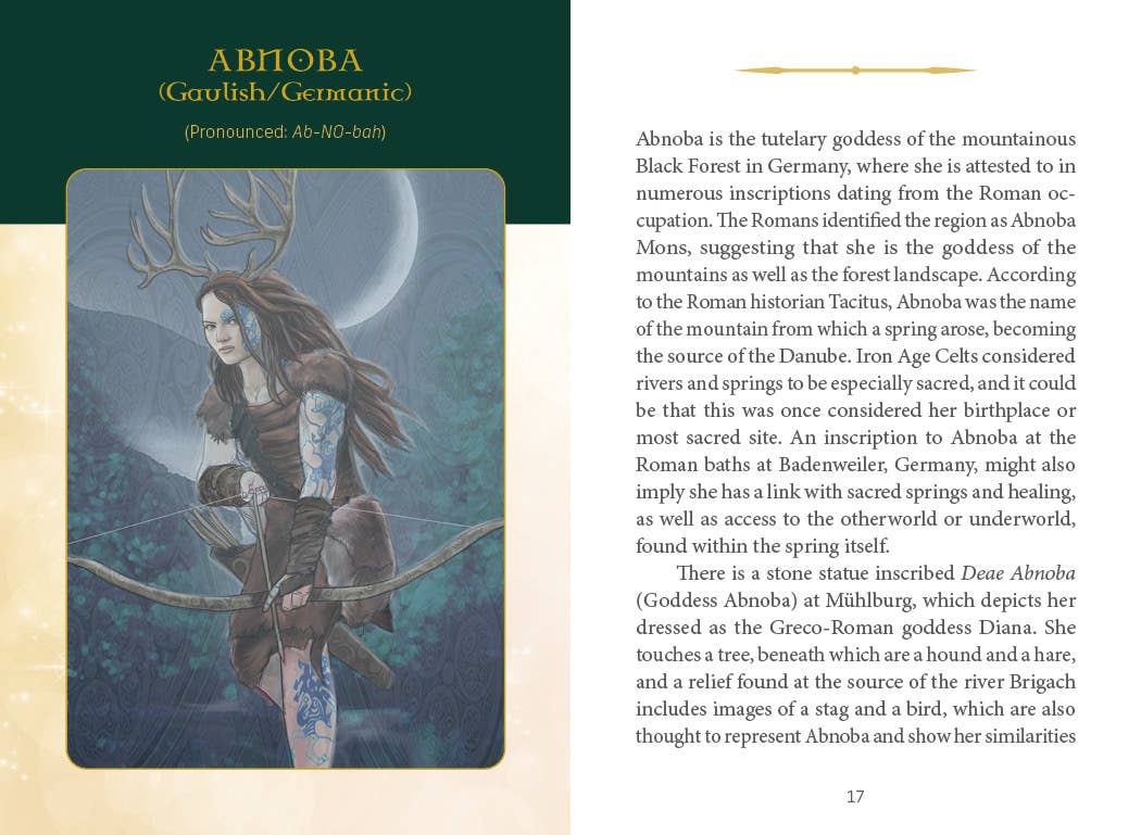 REDFeather - Vente Corps, esprit et âme - Oracle des déesses, sorcières et reines celtiques3