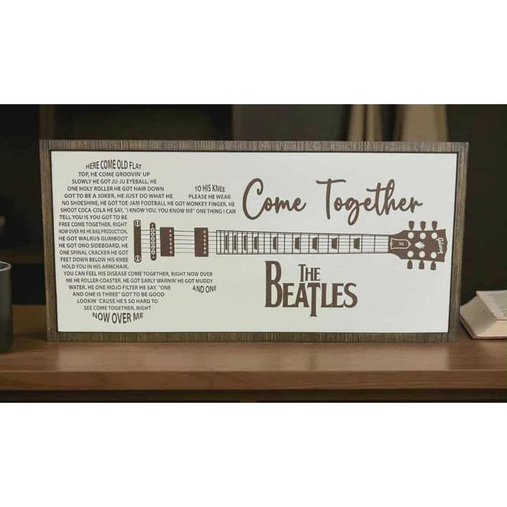 Los Beatles, adornos, Amigos, Bar, Rock and roll, wéstern para venta al por mayor de Crates Etc