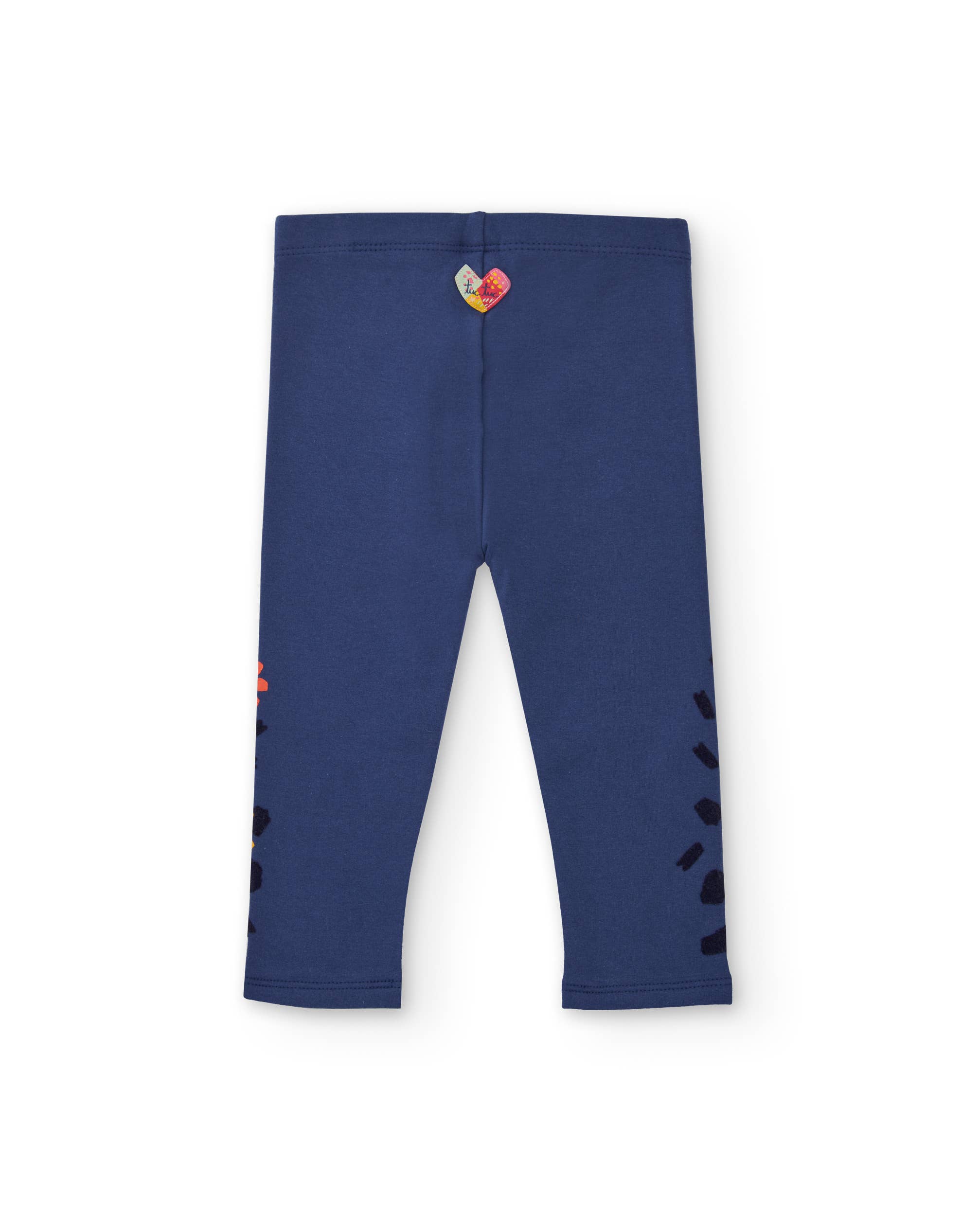 tuc tuc - Wholesale Fashion Leggings - Kids - Navy blue floral print leggings for girls1