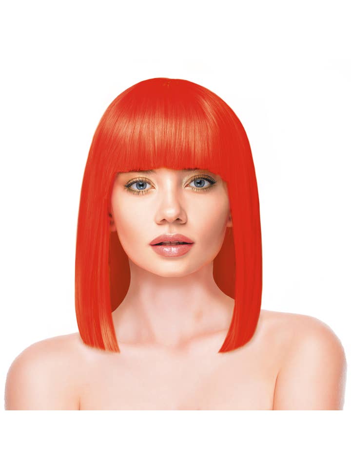 Party Pro - Wholesale Costume - Unisex - CRAZY RED WIG