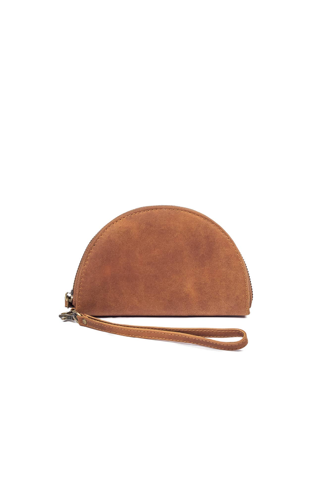 MANDRN - Wholesale Wallet - Women's - Wedge Wallet - Saddle Light1