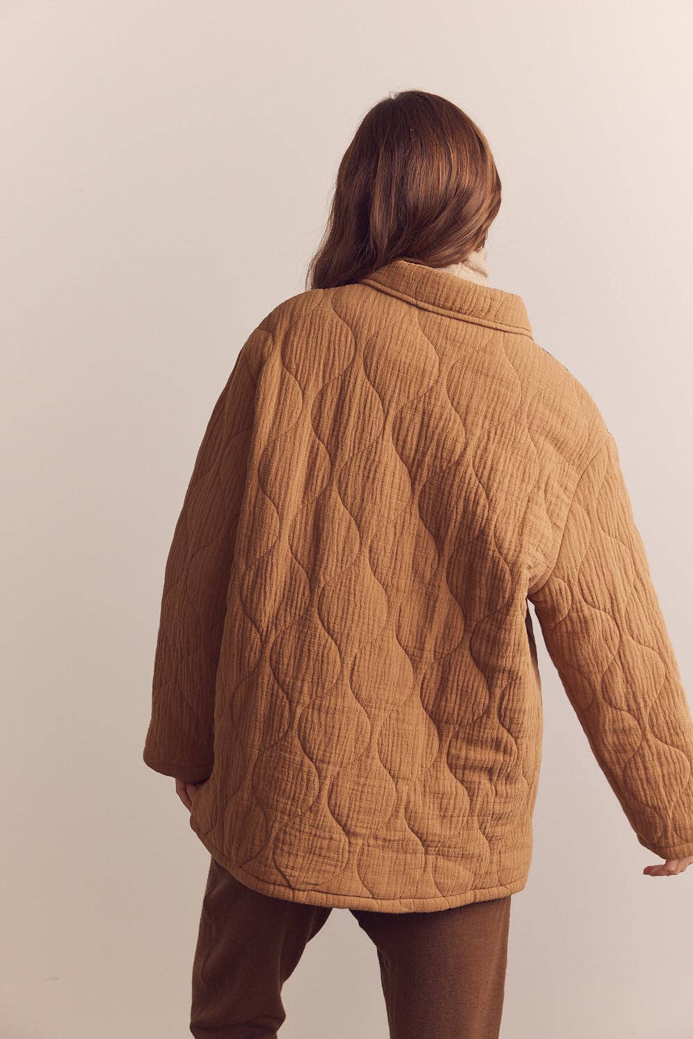 Coco Color block cotton bomber jacket for wholesale on Faire9