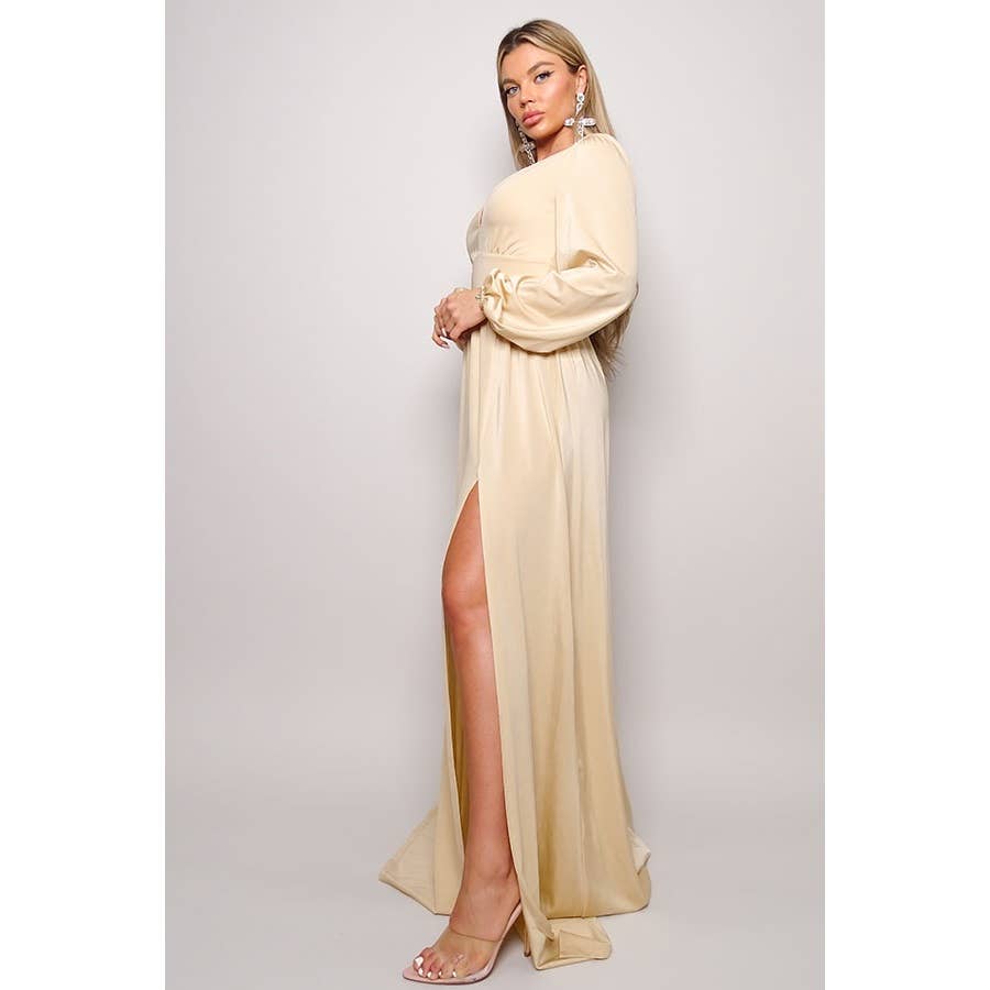 CEFIAN FASHION - Venta al por mayor Vestido de fiesta - Mujer - VESTIDO DE PRINCESA CON CINTURA IMPERIAL DE ELSA10