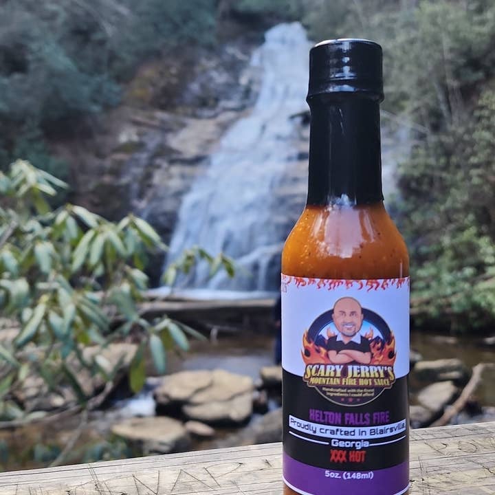Scary Jerry's Mountain Fire Hot Sauce - Wholesale Hot Sauce - Helton Falls Fire Hot Sauce3