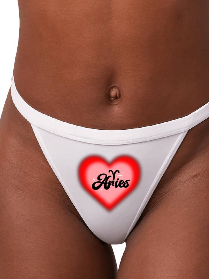BIRTHDAY BEHAVIOR COTTON THONG for wholesale by Bedroom Behavior Shop