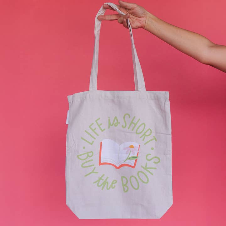 Life is Short Tote Bag for wholesale by Pippi Post