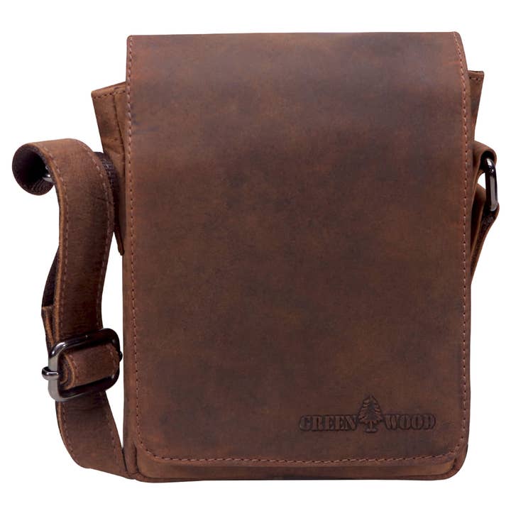 Greenwood – wholesale Crossbody bag – Unisex – Rami Mini Leather Small Messenger Bag for Mobile Phone Unisex