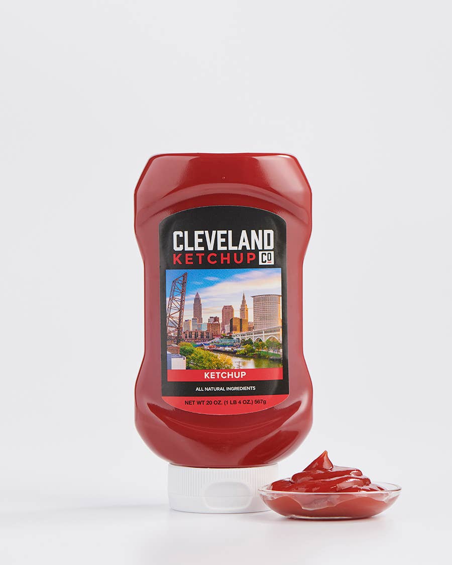 Cleveland Ketchup Co. - Wholesale Ketchup - Ketchup in restaurants stijl (570 g knijpfles)2