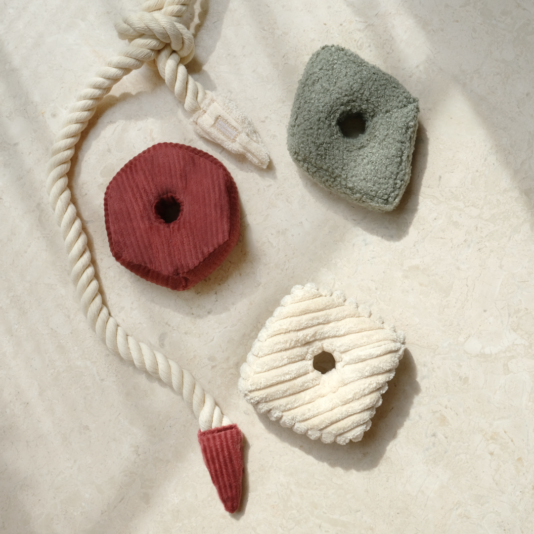 Lambwolf Collective - Wholesale Pet Rope Toy - Dog - XMAS BLOCS//ENRICHMENT DOG TOY // HOLIDAY1