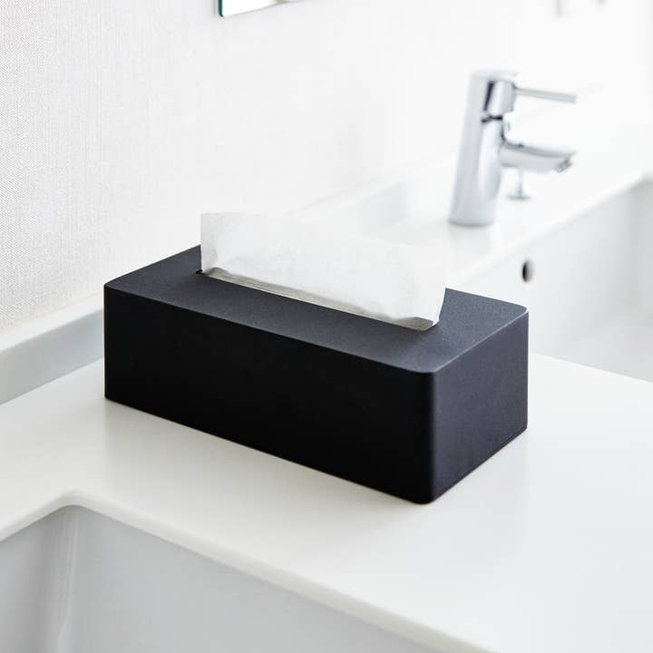 Yamazaki Home - Wholesale Tissue Box - Tower Tissue Case - Steel6