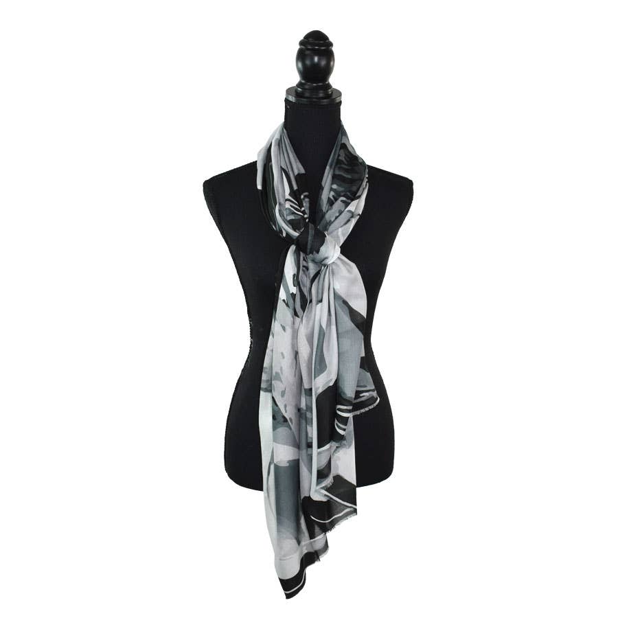 Dupatta Designs - Wholesale Scarf - Women's - Armstrong Modern Abstract Scarf2