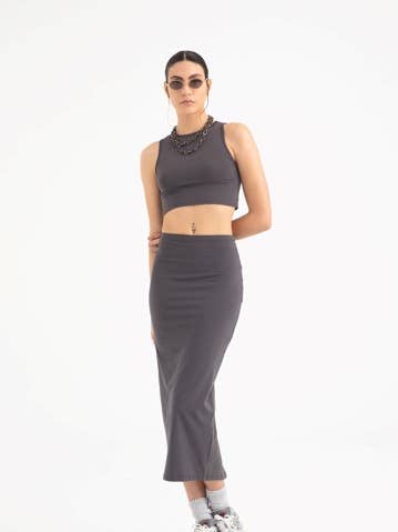 Soft Touch Skirt for wholesale by SHEISMONO