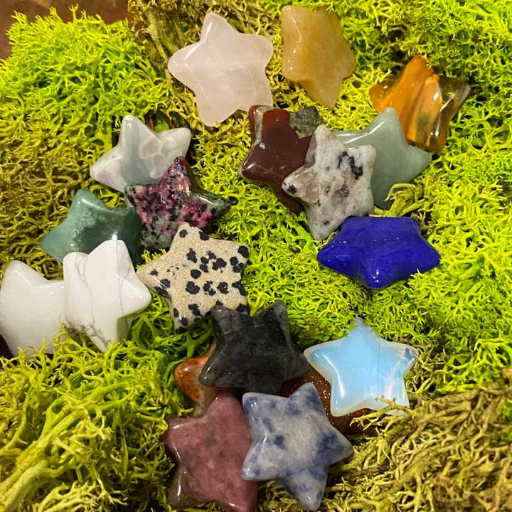 Wax Apothecary - Wholesale Spiritual Stone/Crystal - ⭐️ Crystal Mini Star Stone Assortment ⭐️4