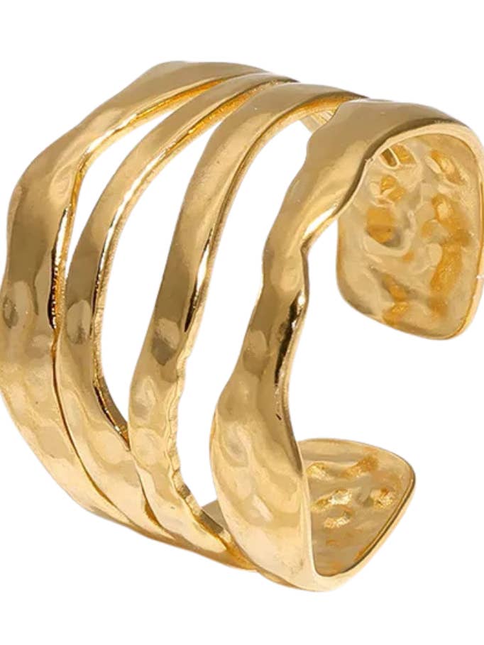 Anneau de flux d'onde pour la vente par Positiva Jewelry