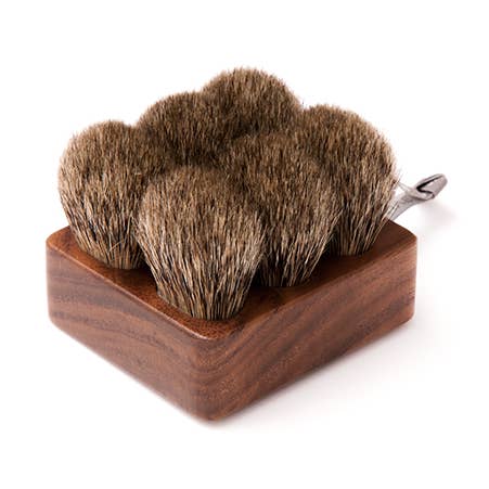 SUVÉ Body brush short semi-hard /Handcrafted /Natural hair for wholesale by SHAQUDA