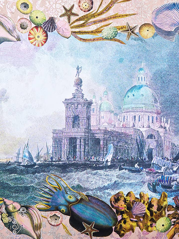 Lagoon Eco-Friendly Everyday Greeting Card for wholesale by Diana Wilson Arcana