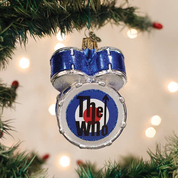 Old World Christmas - Wholesale Ornament - The Who Drum Set Ornament