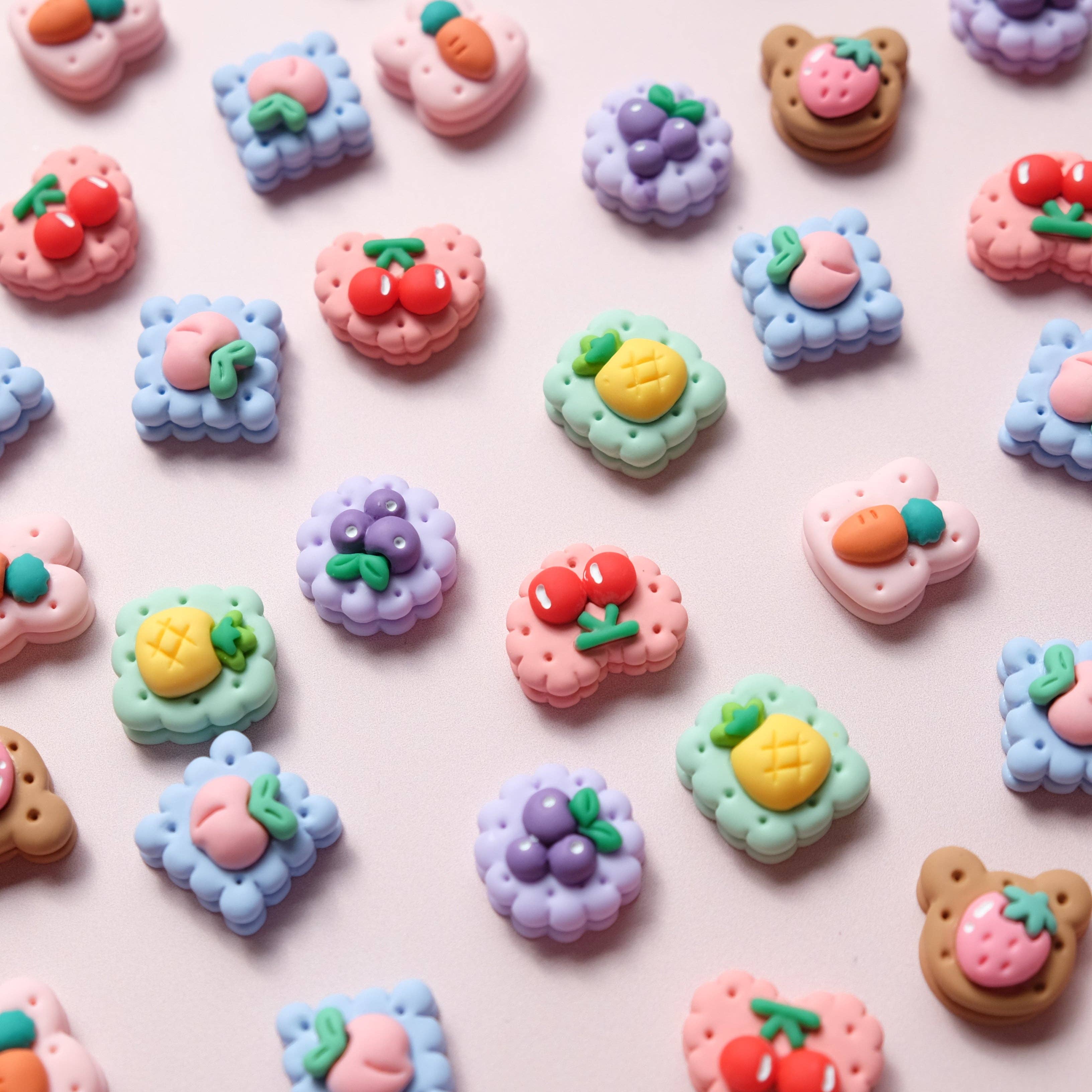 Moon Bunny – Engroshandel Håndværk forsyninger – Tropiske frugtkiks med flad ryg3