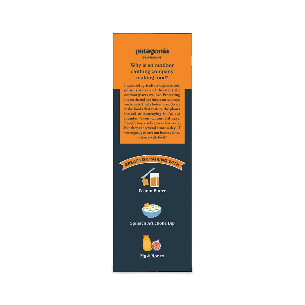 Patagonia Provisions - Wholesale Crackers - Crackers - Organic Toasted Cheeze Crackers (4.4 oz box)4