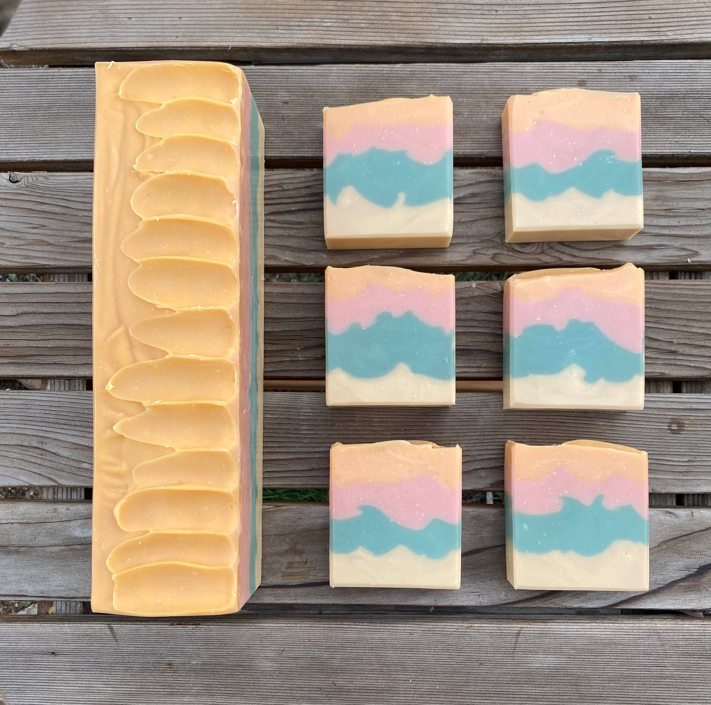 Wild Rye Soapery - Wholesale Bar Soap - Pineapple Mango Goat Milk Soap