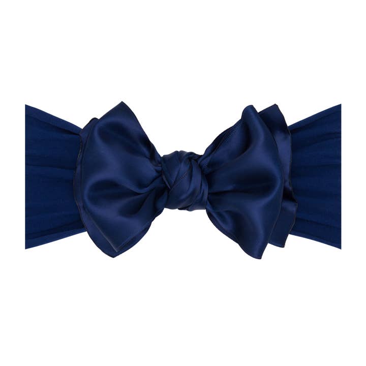 Baby Bling Bows - Wholesale Hair bow – Baby - Baby Bling® Satin FAB® soft nylon headband with satin bow13