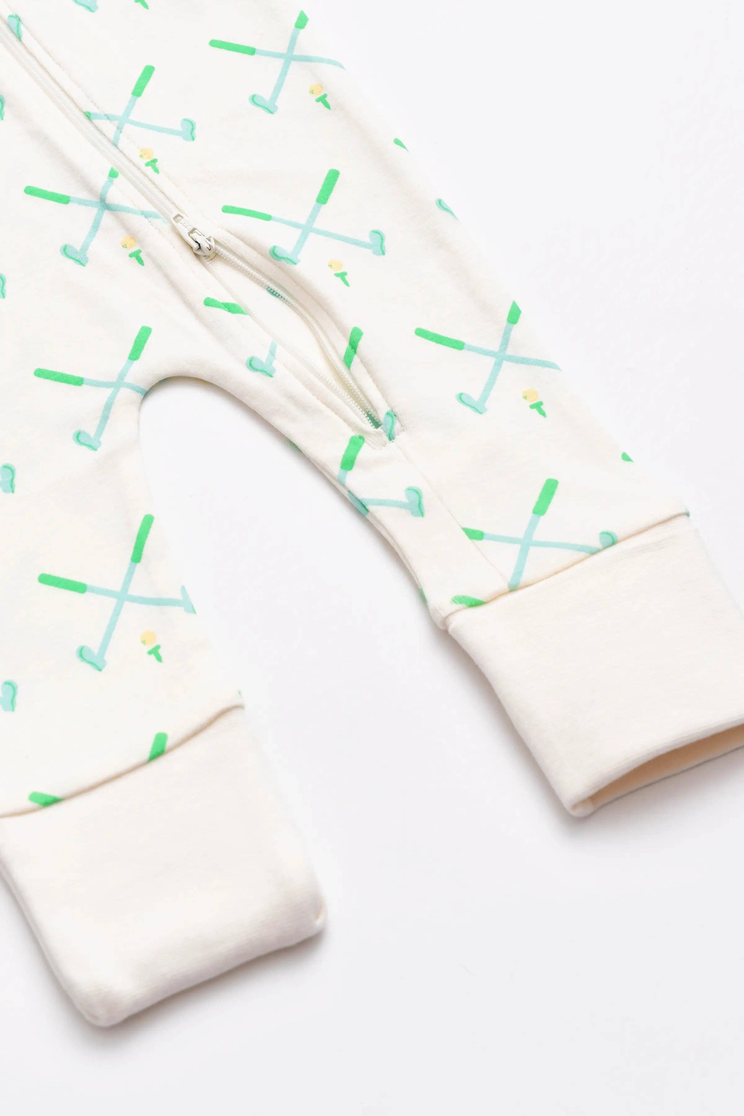 Monica + Andy - Vendita all'ingrosso Pigiamino - Neonati - Tutina Intera per Bambini_Giornata di Golf2