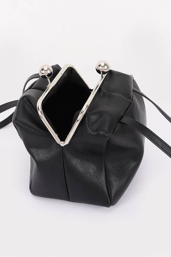 Oblige by G - Wholesale Shoulder Bag - Women's - Retro Kiss-Lock Square Shoulder Bag HPC66581