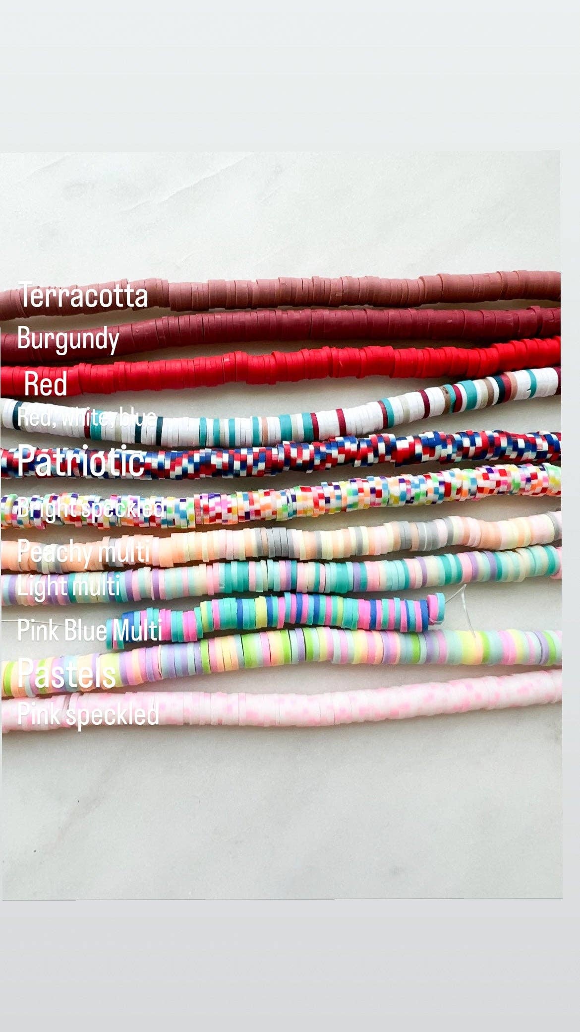 Taylor Toms Designs - Wholesale Beaded Bracelet - Kids - Kids Custom Handmade Clay Beaded Bracelet3