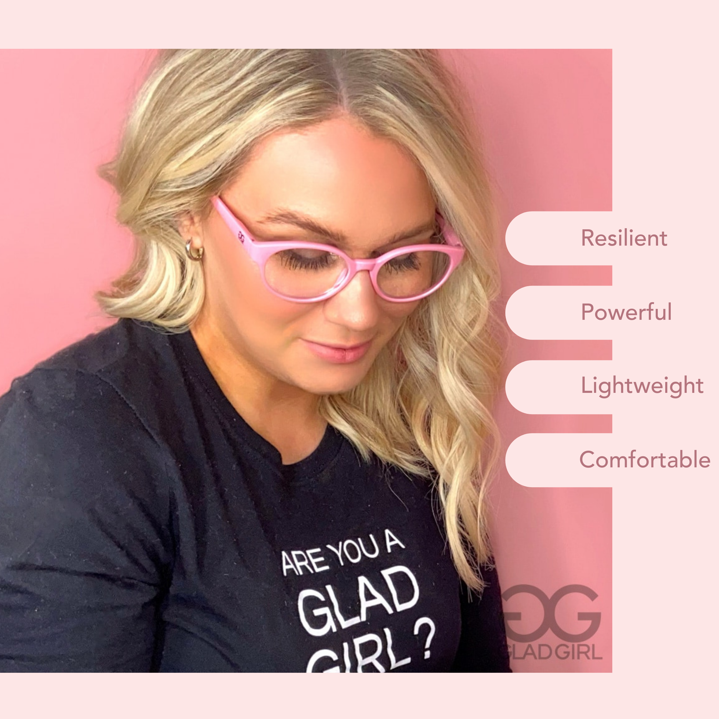 GladGirl - Wholesale Eyeglasses – Women's - Lash Larger Eyelash Extension Magnifying Glasses1