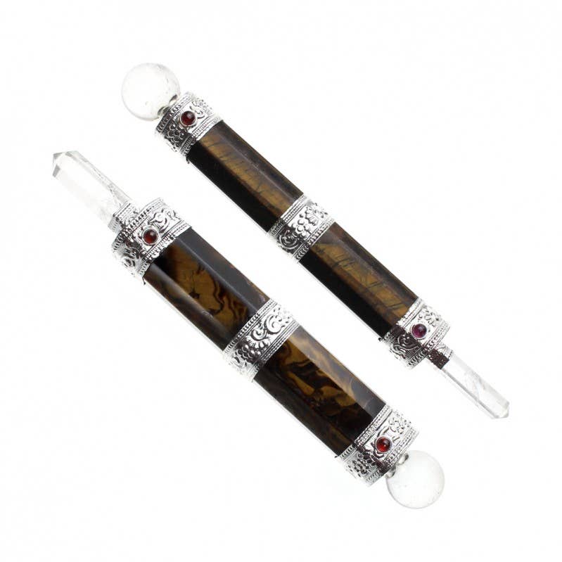 UniArt – Pedra/cristal espiritual por atacado – Varinha de poder de pedra natural3