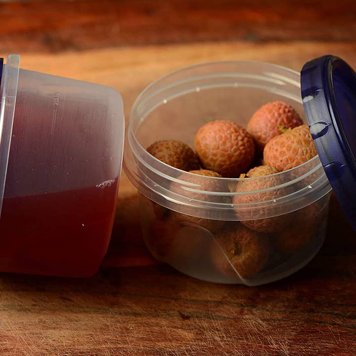 EcoQuality - Wholesale Food Storage Container - 16Oz Twist Top Storage Deli Containers BPA-Free, Reusable