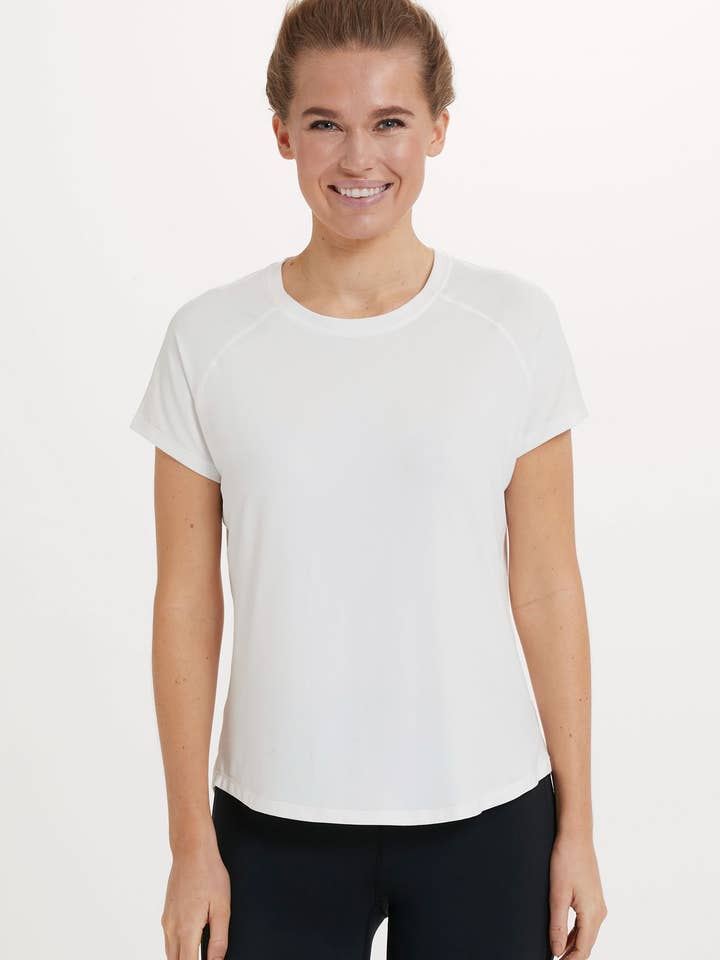 Athlecia Gaina Functional Training T-Shirt, White for wholesale by YUMAN