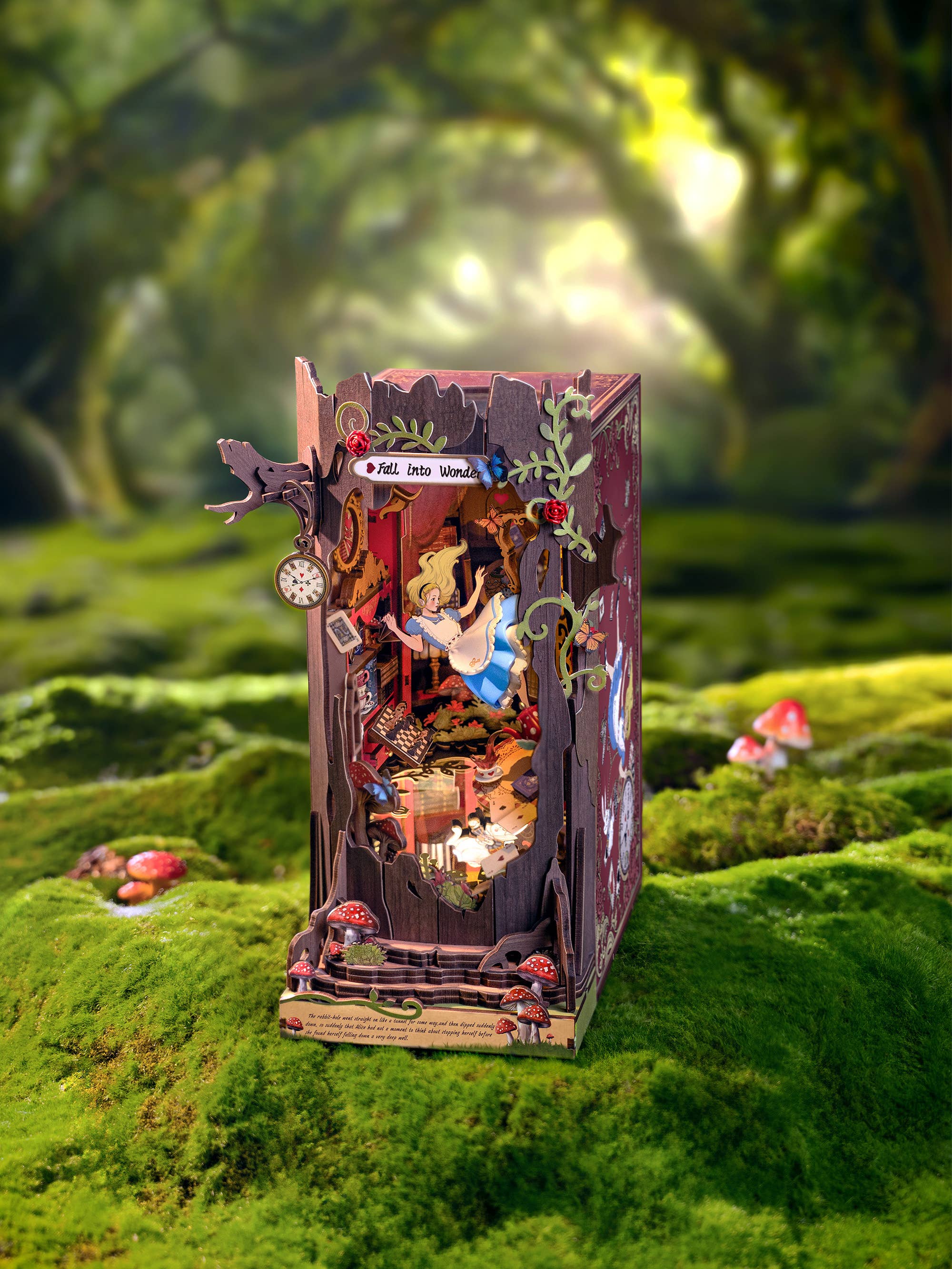 Hands Craft - Wholesale Puzzle - Kids - DIY Book Nook Kit: Fall into Wonder10