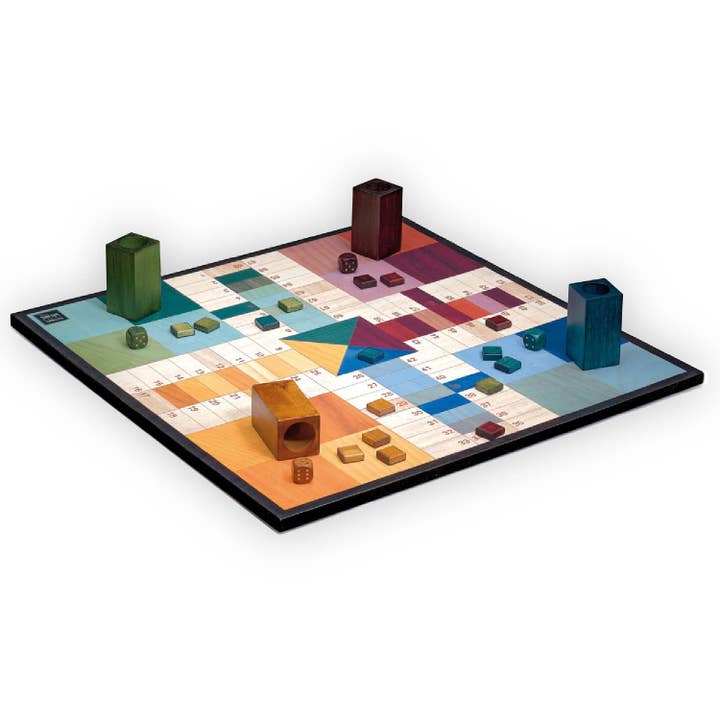 Parcheesi - 14 ans et plus - Coupes carrées et pions carrés pour la vente par Cayro