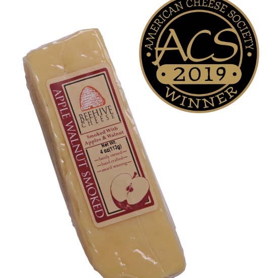 Beehive Cheese Co. LLC - Wholesale Cheese - Apple Walnut Smoked Cheese