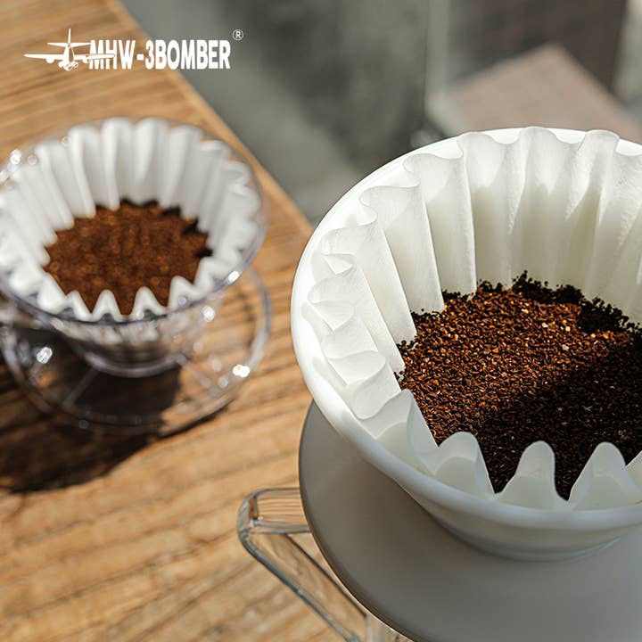CAPTN Coffee - Wholesale Coffee Filter - Filter paper MHW-3Bomber Alternative Kalita Wave 185, 50 pcs.8