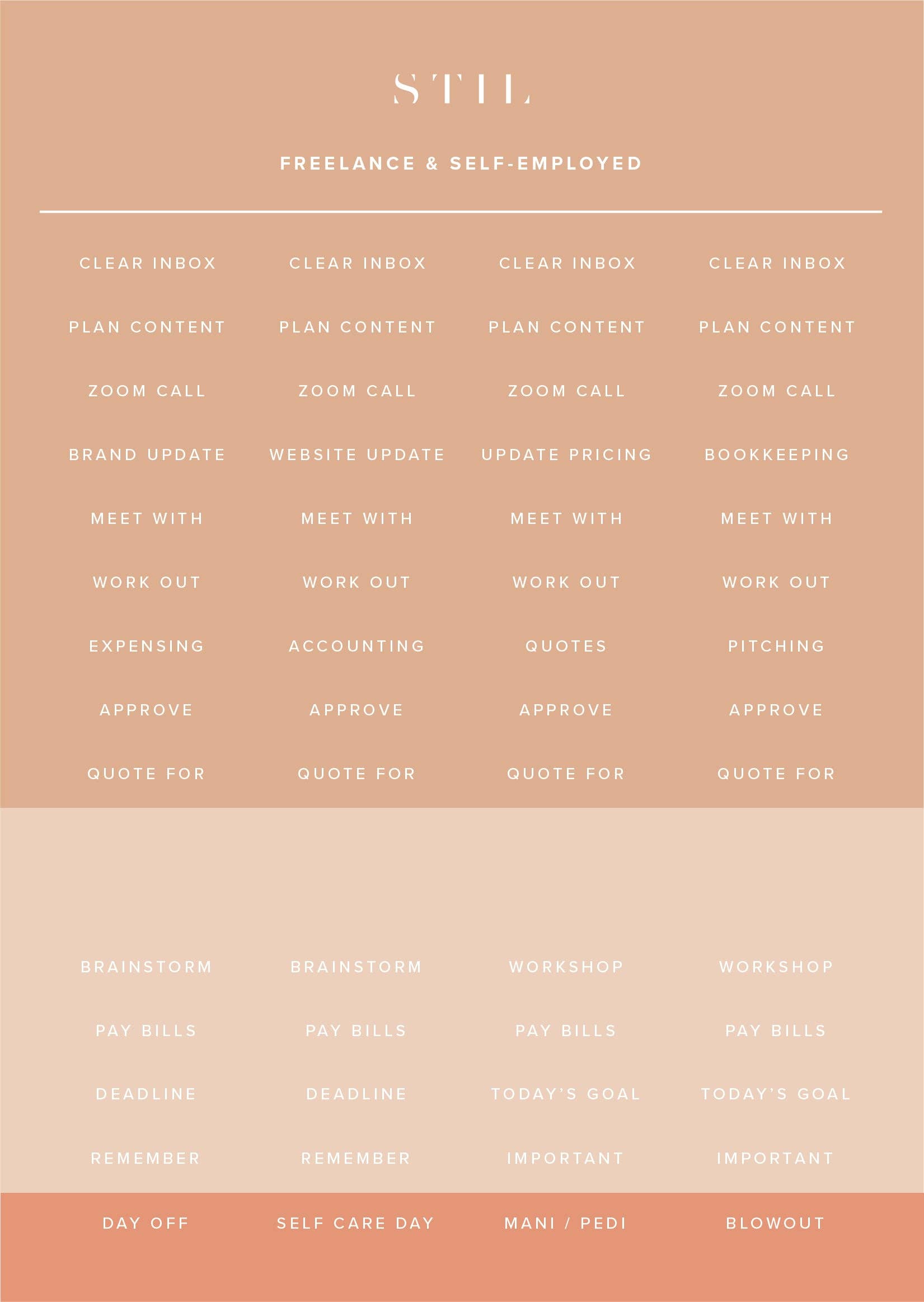 Stil Classics - Wholesale Sticker - Freelance Planner Stickers2